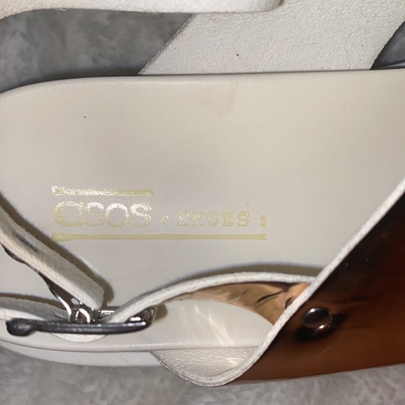 ASOS bronze platform sandals - Picture 3 of 6